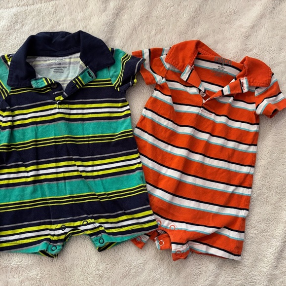 8 Assorted Baby Rompers Set - Picture 7 of 8